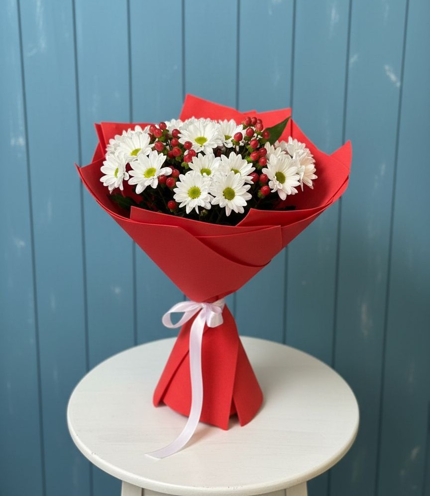 Букет цветов из: Хризантемы в Нестеровском