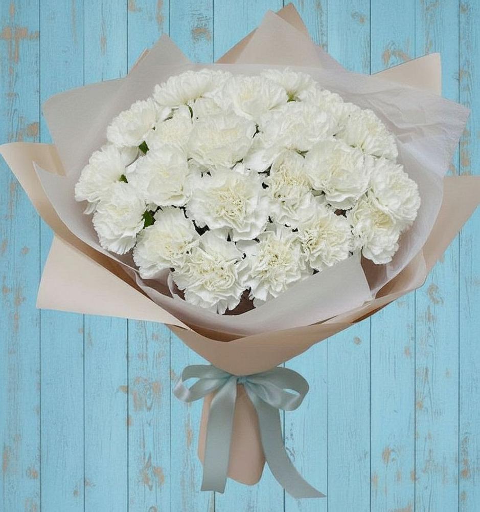 Букет цветов из: Гвоздики в Нестеровском