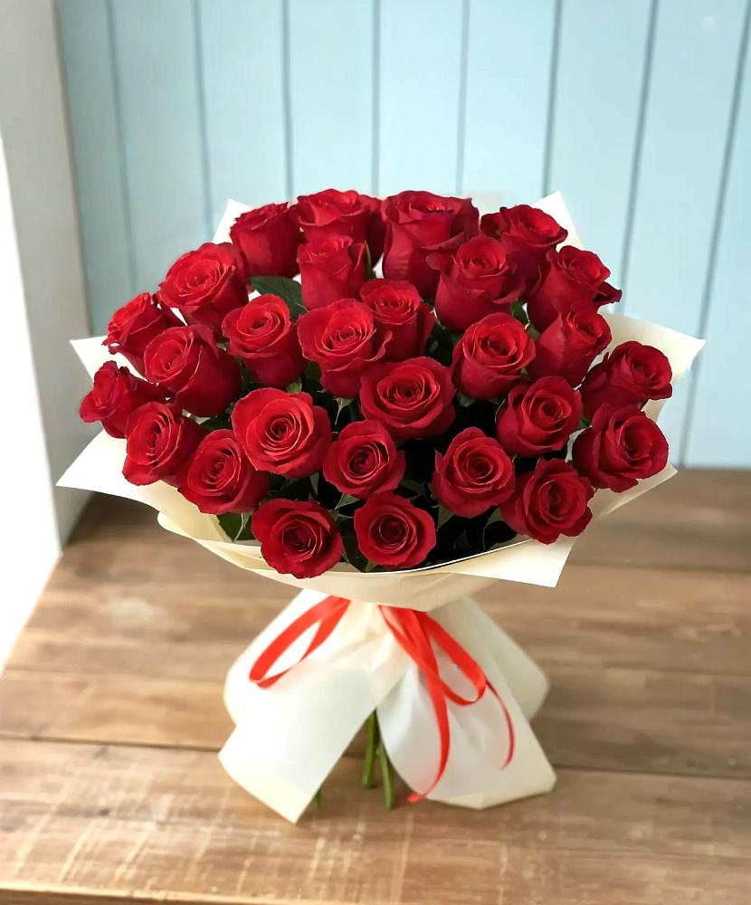 Букет 29 Красных роз в Нестеровском