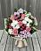 Букет цветов из: Альстромерии, Гвоздики, Розы и Хризантемы в Нестеровском