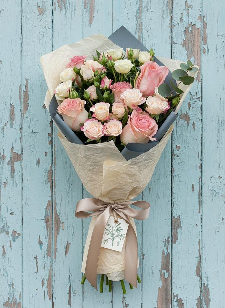 Букет цветов из: Розы в Нестеровском