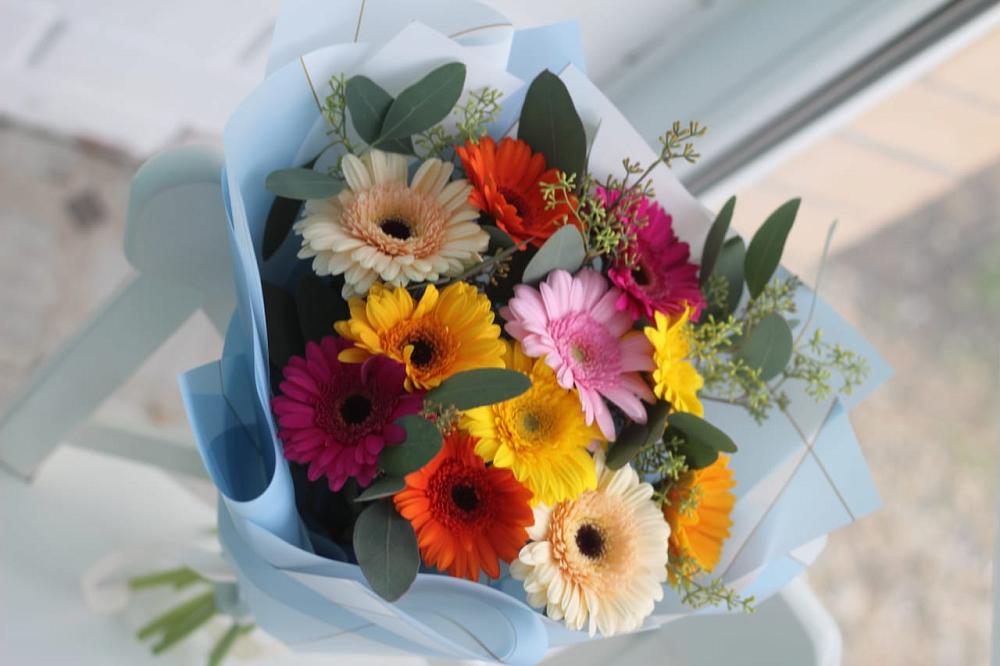 Букет цветов из: Герберы в Нестеровском