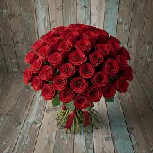 Букет 55 Красных роз Фридом #REPLACE_PRED# Нестеровском