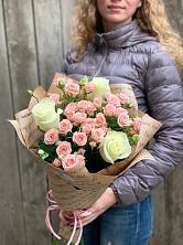 Букет цветов из:  Розы в Нестеровском
