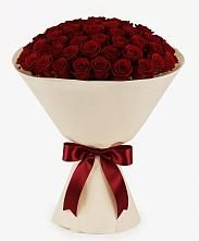 Букет 101 Бордовая роза Блэк Бакарра в Нестеровском