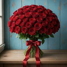Букет Красные розы Блэк Меджик в Нестеровском