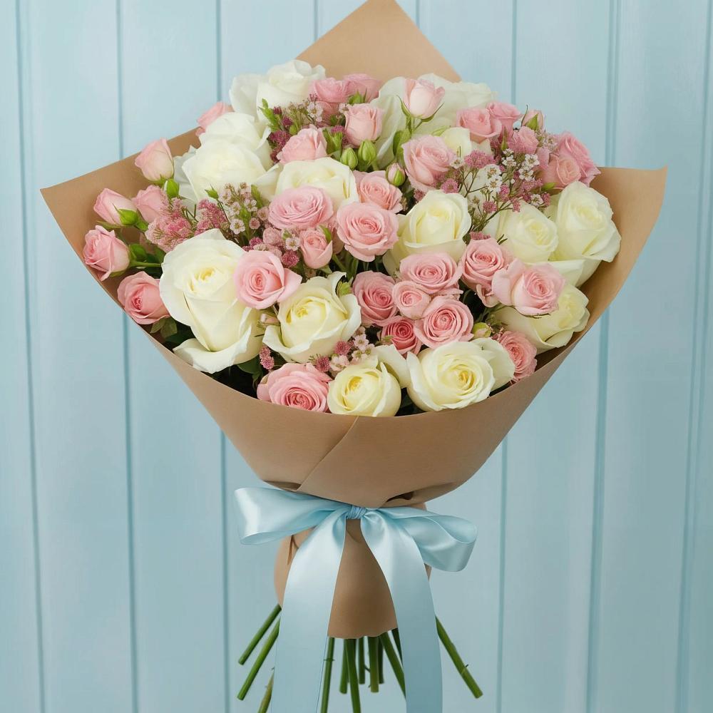 Букет цветов из: Розы в Нестеровском