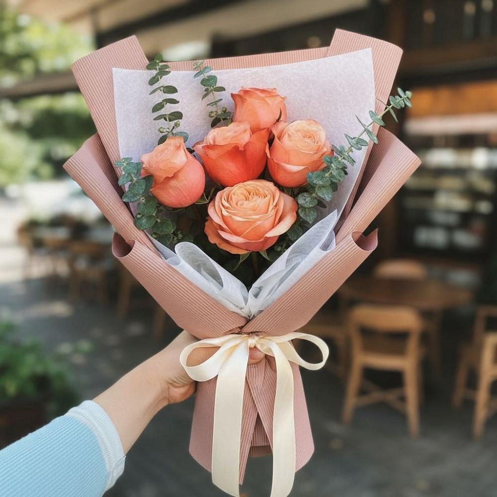 Букет цветов из: Розы в Нестеровском