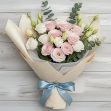 Букет цветов из:  Лизиантусы в Нестеровском