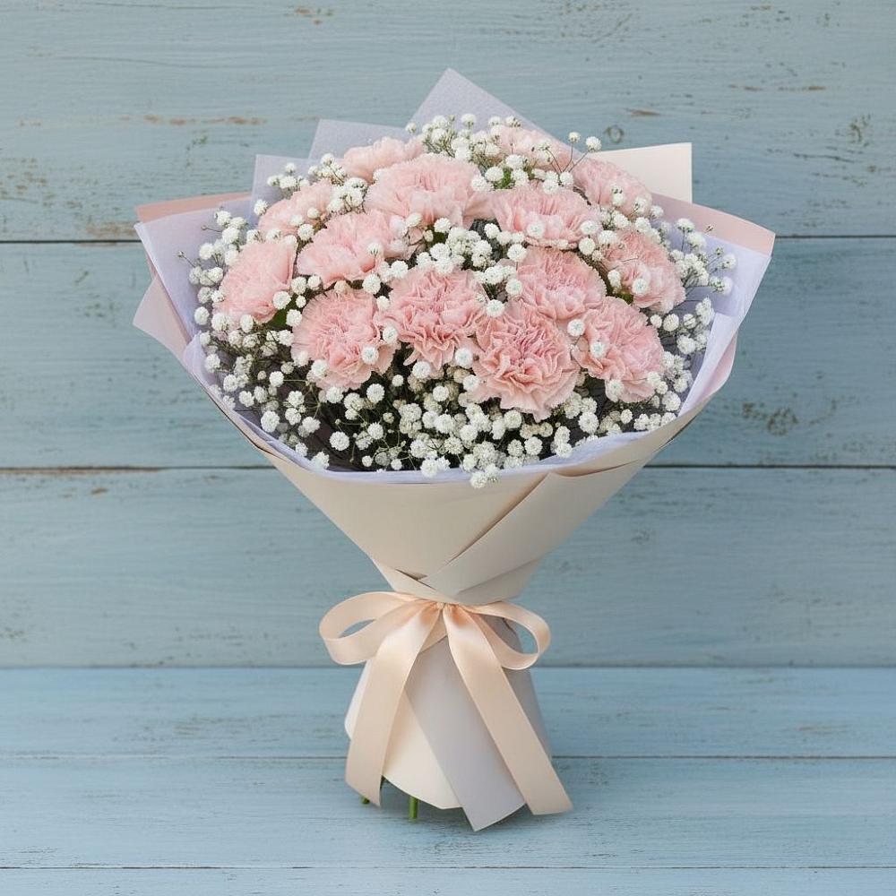 Букет цветов из: Гвоздики в Нестеровском