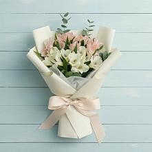 Букет цветов из:  Альстромерии в Нестеровском