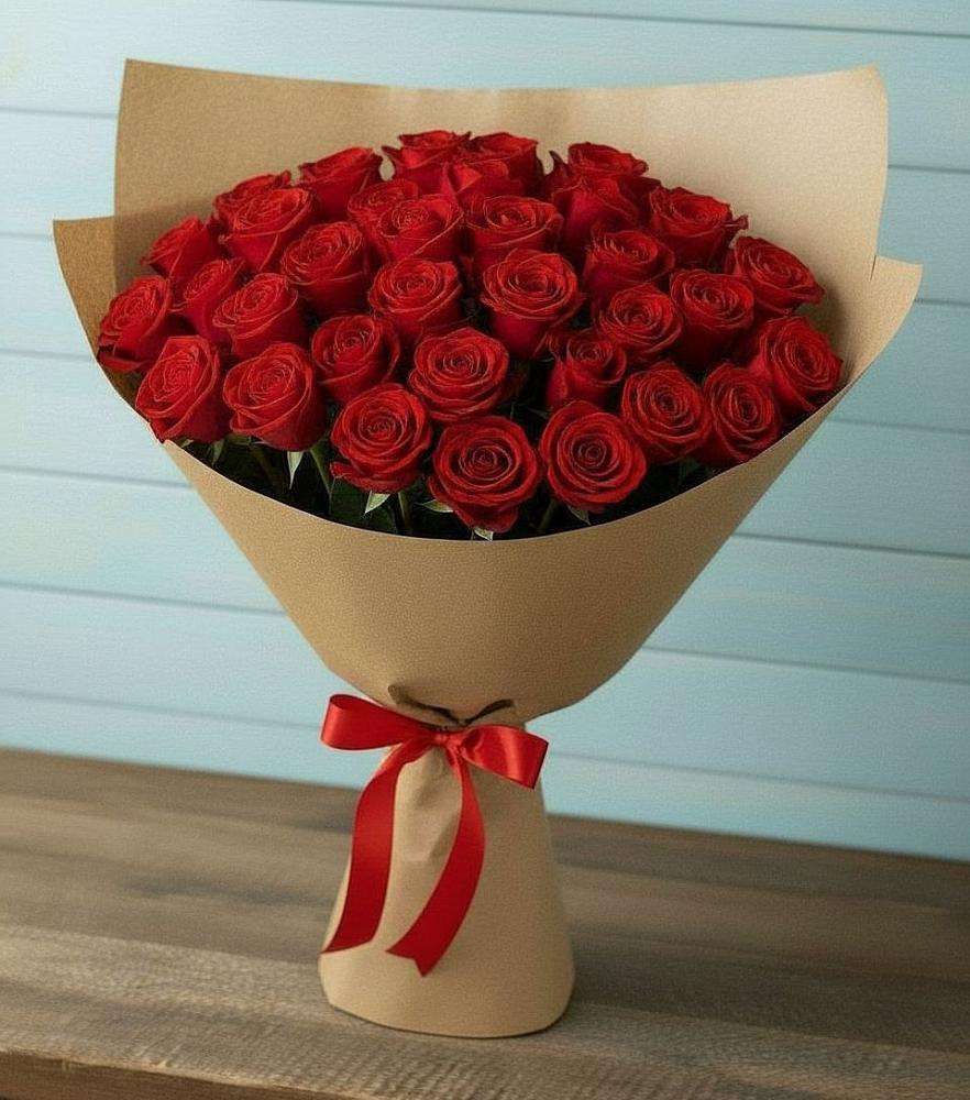 Букет Красные розы Милано в Нестеровском