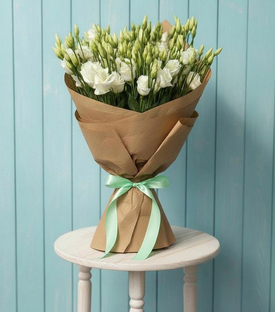 Букет цветов из: Лизиантусы в Нестеровском