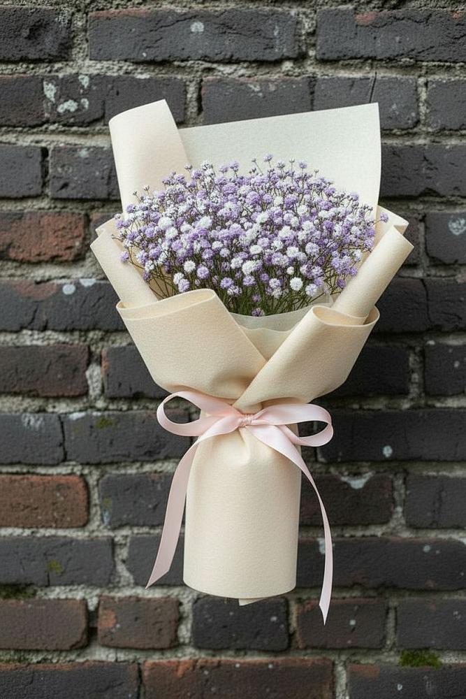 Букет цветов из: Гипсофила в Нестеровском