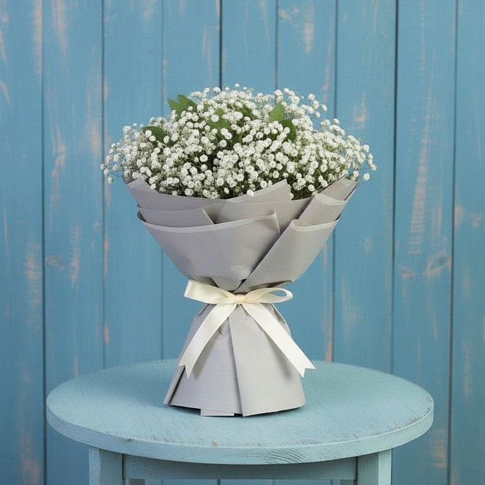 Букет цветов из: Гипсофила в Нестеровском