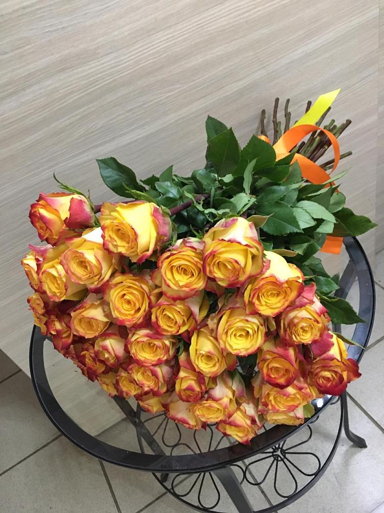 Букет Желтые розы в Нестеровском