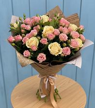 Букет цветов из:  Розы в Нестеровском