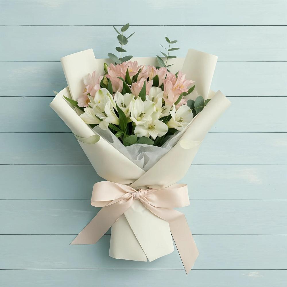 Букет цветов из: Альстромерии в Нестеровском