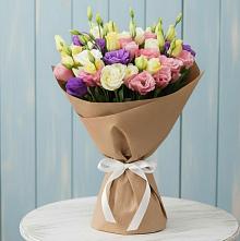 Букет цветов из:  Лизиантусы в Нестеровском